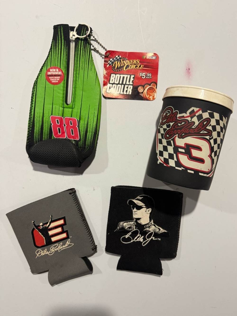 Dale Earnhardt SR & JR Drink Coolers - NASCAR